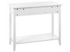 3 Drawer Console Table White GALVA_848849