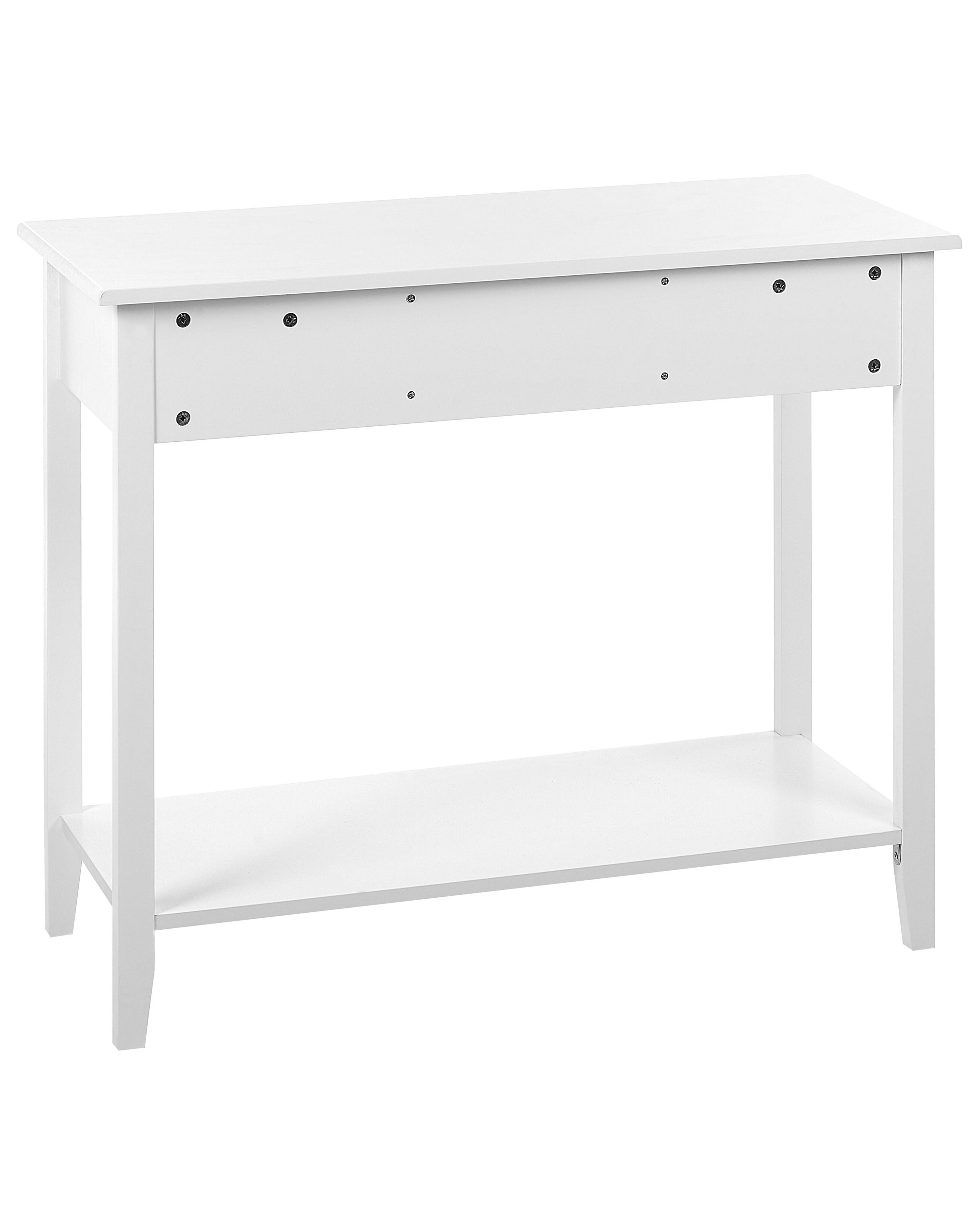 3 Drawer Console Table White GALVA_848849