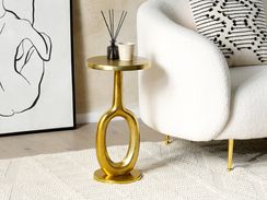 Sivupöytä alumiini kulta APITI Sivupöytä alumiini kulta APITI