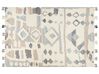 Kelim Teppich Wolle mehrfarbig 200 x 300 cm geometrisches Muster Kurzflor MRGAVET_860076