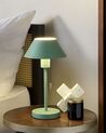 Lámpara de mesa de metal verde claro 37 cm CAPARO_851312