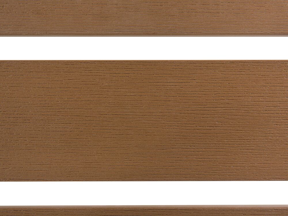 Gartenliege Kunstholz heller Holzfarbton NARDO | Beliani.de