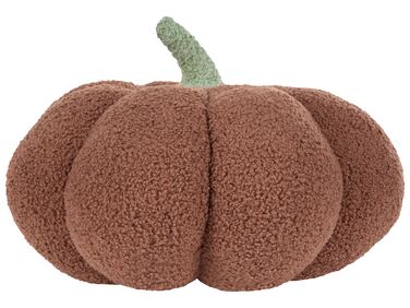 Boucle Cushion Pumpkin ⌀ 35 cm Brown MUNCHKIN