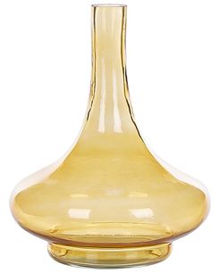 Kukkamaljakko lasi keltainen 30 cm PANEER Kukkamaljakko lasi keltainen 30 cm PANEER