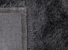 Tappeto shaggy rettangolare nero 80 x 150 cm CIDE_746832