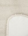 Kunstfell-Teppich Kaninchen beige 90 cm UNDARA_812954