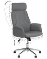 Swivel Office Chair Grey PILOT_756229