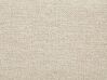 Cama de casal continental com arrumação em tecido creme 180 x 200 cm MINISTER_873755