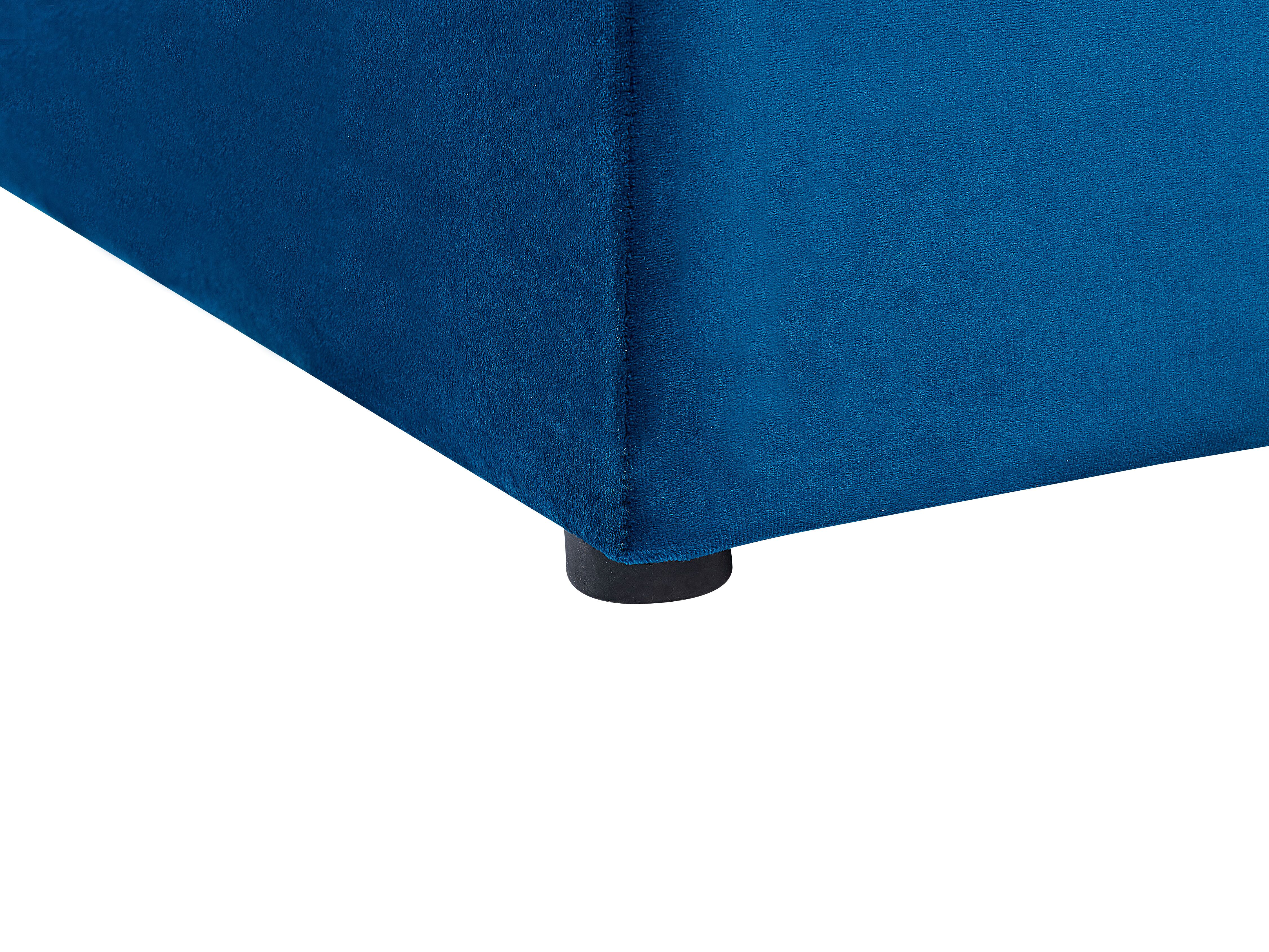 Haustierbett Marineblau, 58 X 91 Cm – Weiche Schlafmatte Mit Rutschfester Unterseite, Für Hunde Bis 30 Kg
