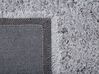 Tappeto shaggy rettangolare grigio chiaro 80 x 150 cm CIDE_746771