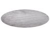 Kulatý viskózový koberec ⌀ 140 cm světle šedý GESI II_793480