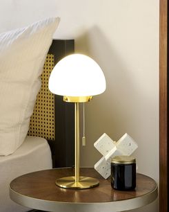 Pöytävalaisin lasi kulta MORUGA