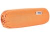 Spannbettlaken Baumwolle orange 160 x 200 cm JANBU_845928