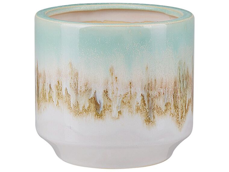 Vaso de cerâmica grés multicolor 15 cm CYME_810720