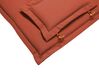 Set of 6 Outdoor Seat/Back Cushions Red TOSCANA/JAVA_784170