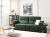 Fabric Electric Recliner Sofa with USB Port Green ULVEN_905034