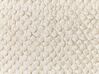 Pouf cotone bianco sporco 45 x 45 cm JOARA_880085