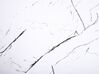 Spisebord hvit marmoreffekt/gull 150 x 80 cm MOLDEN_790639