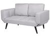 Fabric Sofa Bed Light Grey BREKKE_732500