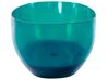 Fritstående badekar transparent blågrøn 169 x 78 cm BLANCARENA_891385