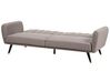 Fabric Sofa Bed Light Brown VIMMERBY_900057