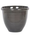 Set of 2 Plant Pots ⌀ 44 cm Brown TESALIA_841997