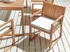 Sitzkissen für Stuhl SASSARI cremeweiß 46 x 46 x 5 cm_897818