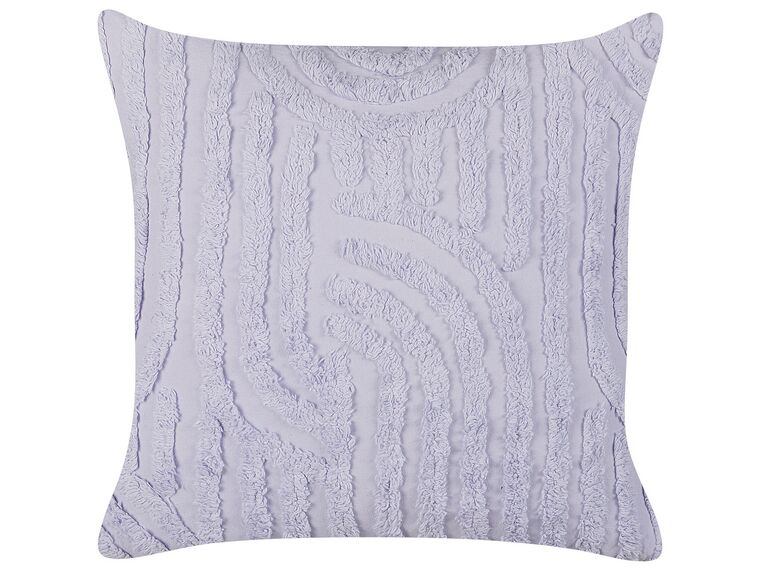Cotton Cushion 45 x 45 cm Violet TELLIMA_887031
