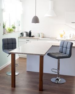 Baarijakkara kangas harmaa 2 kpl MARION