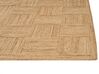 Teppich Jute beige 200 x 300 cm geometrisches Muster Kurzflor ESENTEPE_885056