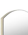 Stehspiegel mit Ablage Kiefernholz hellbraun oval 35 x 150 cm CHERBOURG_830368