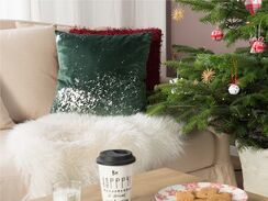 Koristetyynysetti 45x45cm tummanvihreä HONEYWORT Koristetyynysetti 45x45cm tummanvihreä HONEYWORT