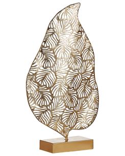 Koriste lehti rauta kulta 47 cm LITHIUM