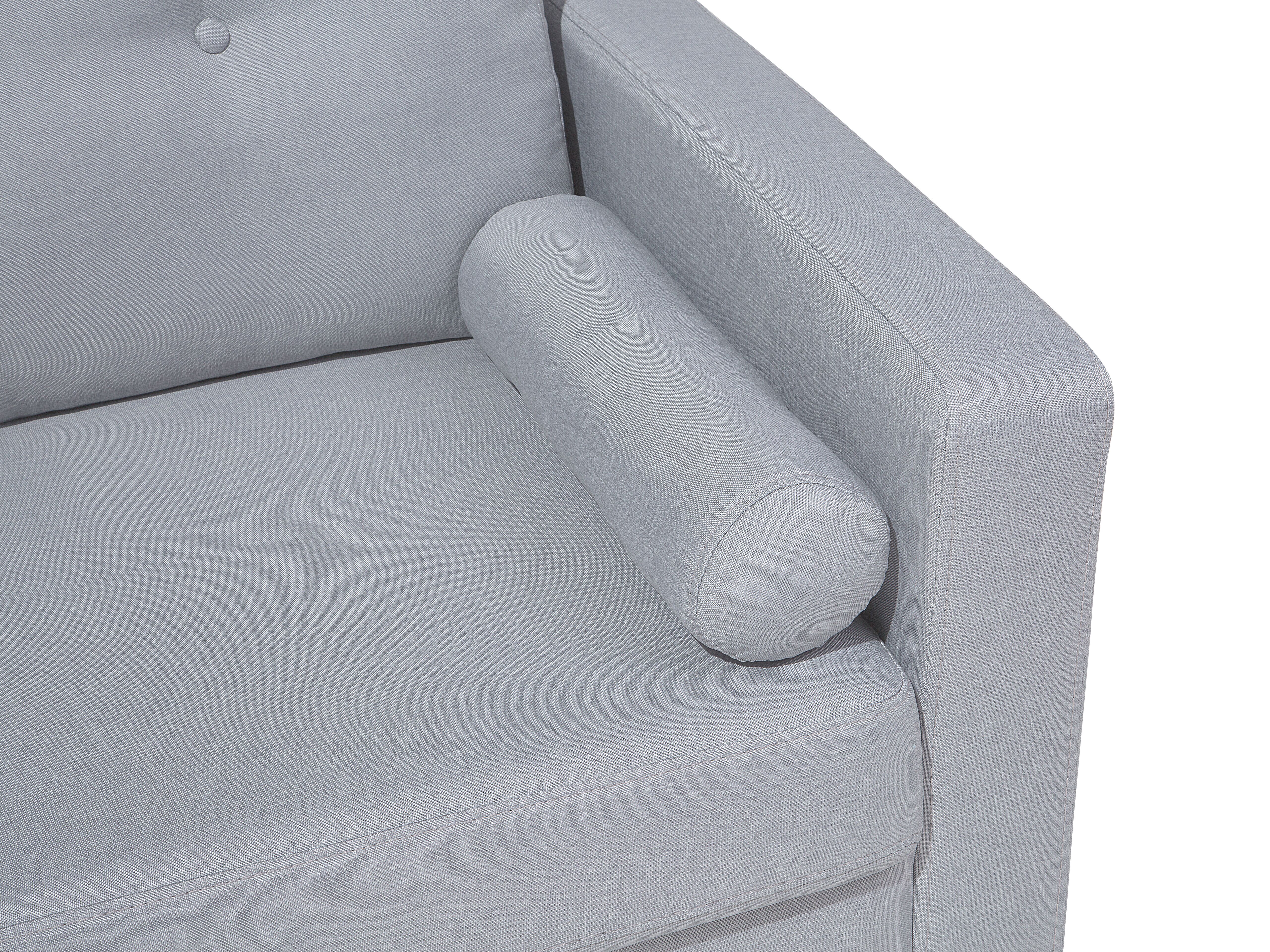 Sofa 2-osobowa jasnoszara KALMAR