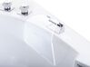 Whirlpool Bath with LED 1750 x 850 mm White FUERTE_717865