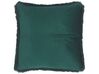Set of 2 Faux Fur Cushions 42 x 42 cm Green TANDUR_801421