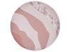 Gartenkissen mit abstraktem Motiv ⌀ 40 cm pastellrosa 2er Set CAMPEI_881551