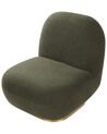 Boucle Armless Chair Green LOVIISA_899154
