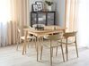 Extending Dining Table 120/150 x 75 cm Light Wood MADOX_879072
