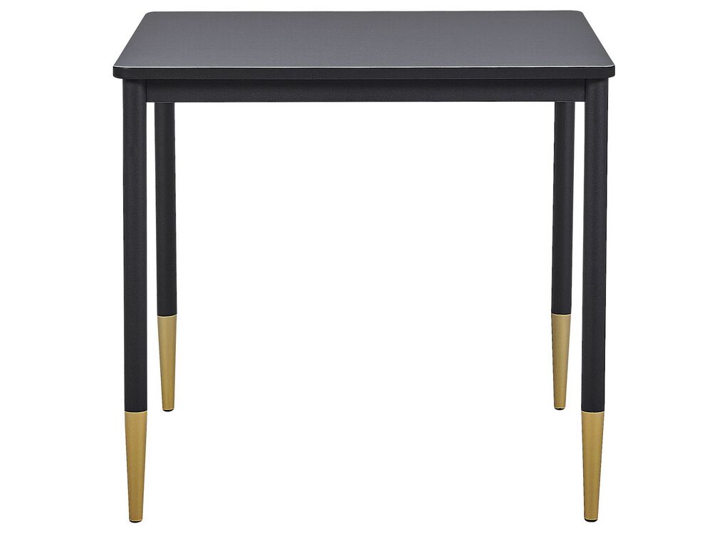 Dining Table 80 x 80 cm Black SHALFORD | Beliani.co.uk