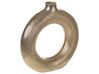 Dekoratívna kovová váza 40 cm zlatá COMAL_848960