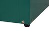 Caixa de arrumação em aço verde escuro 132 x 62 cm CEBROSA_717689