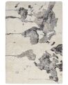 Fehér és szürke hosszú szálú szőnyeg 200 x 300 cm SEVAN_870335