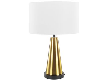 Lampada da tavolo in color crema 60 cm SANDON