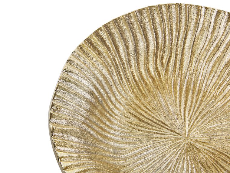 Decorative Fruit Bowl Gold HATRA Beliani.se