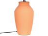 Lampe à poser en céramique orange RODEIRO_878609