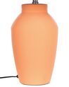 Lámpara de mesa de cerámica naranja RODEIRO_878609