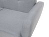 Sofá-cama com 3 lugares em tecido cinzento claro FLORLI_704165