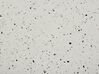 Mesa auxiliar efecto terrazo blanco crema CAORIA_873830