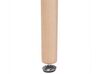 Eettafel rubberhout wit ⌀ 120 cm BOVIO_713258